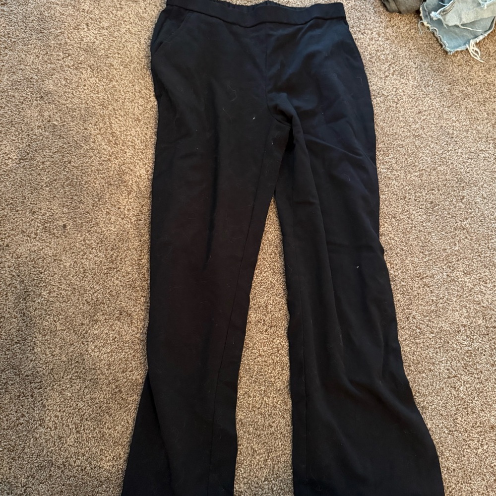 Croft & Barrow Classic Black Trousers